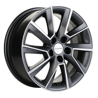 Khomen KHW1507 Gray-FP 5*100 6xR15 ET40 DIA57.1