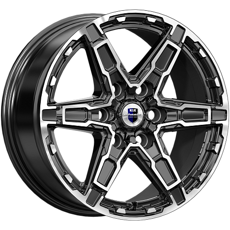 K&K Дистрикт Алмаз Черный 6*139,7 8xR18 ET50 DIA95.1 (KC1159)